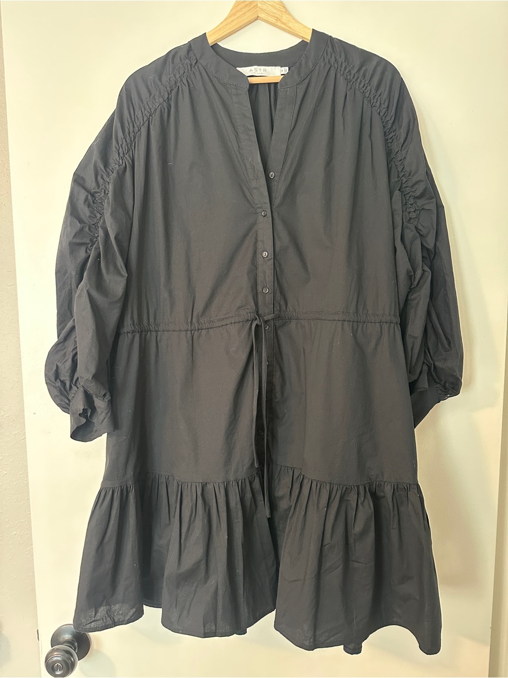 ASTR The Label Black Mini Dress